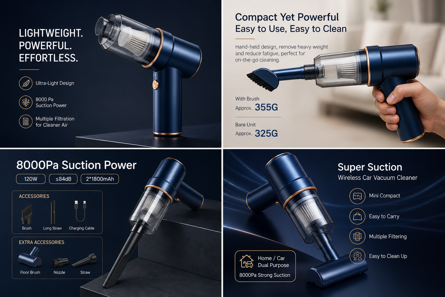 Wireless Handheld Vacuum