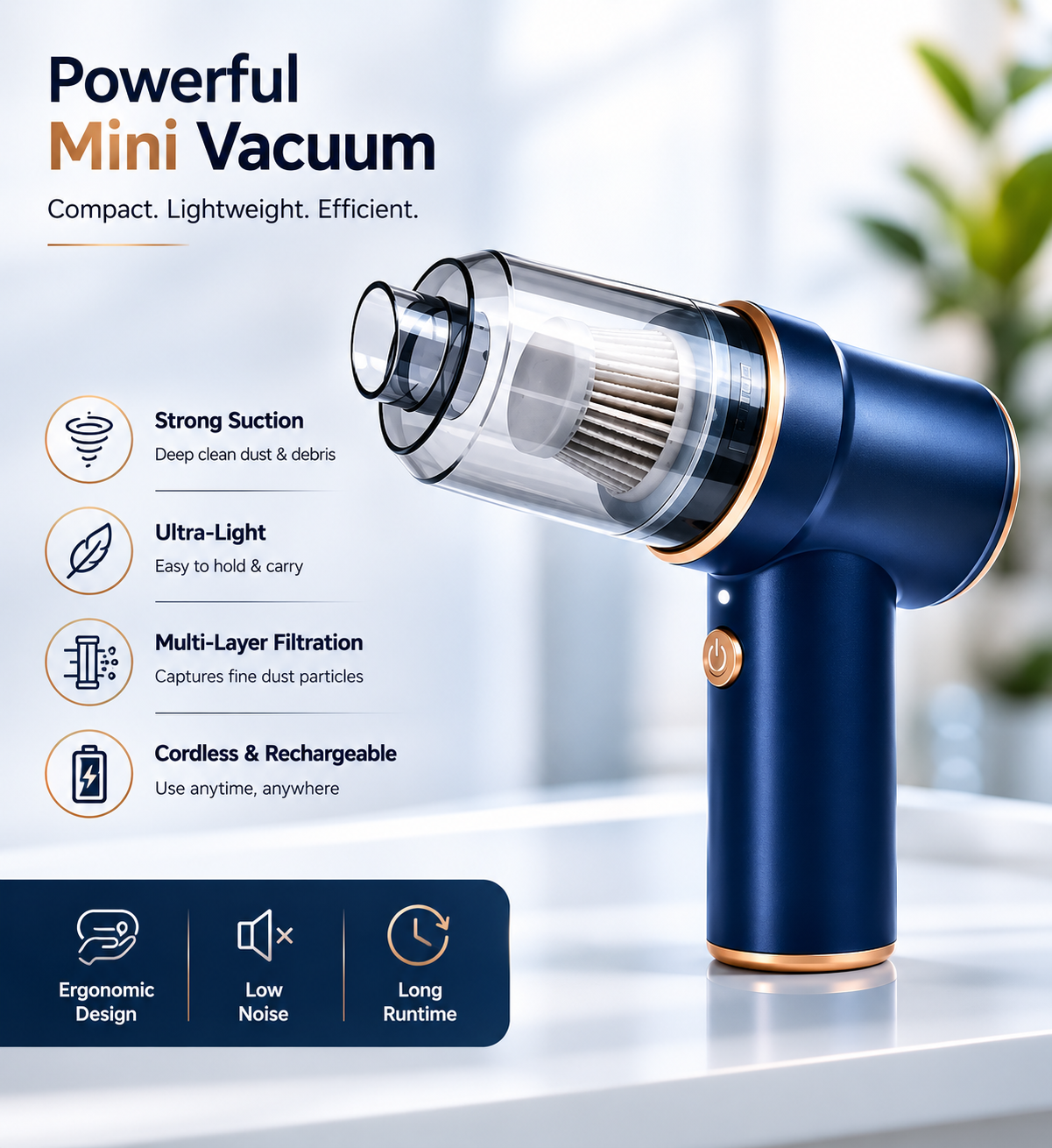 Wireless Handheld Vacuum